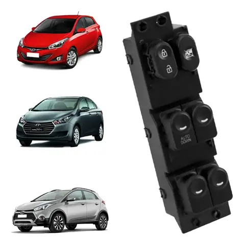 Interruptor de elevalunas eléctrico para Hyundai HB20 (2012-2019)
