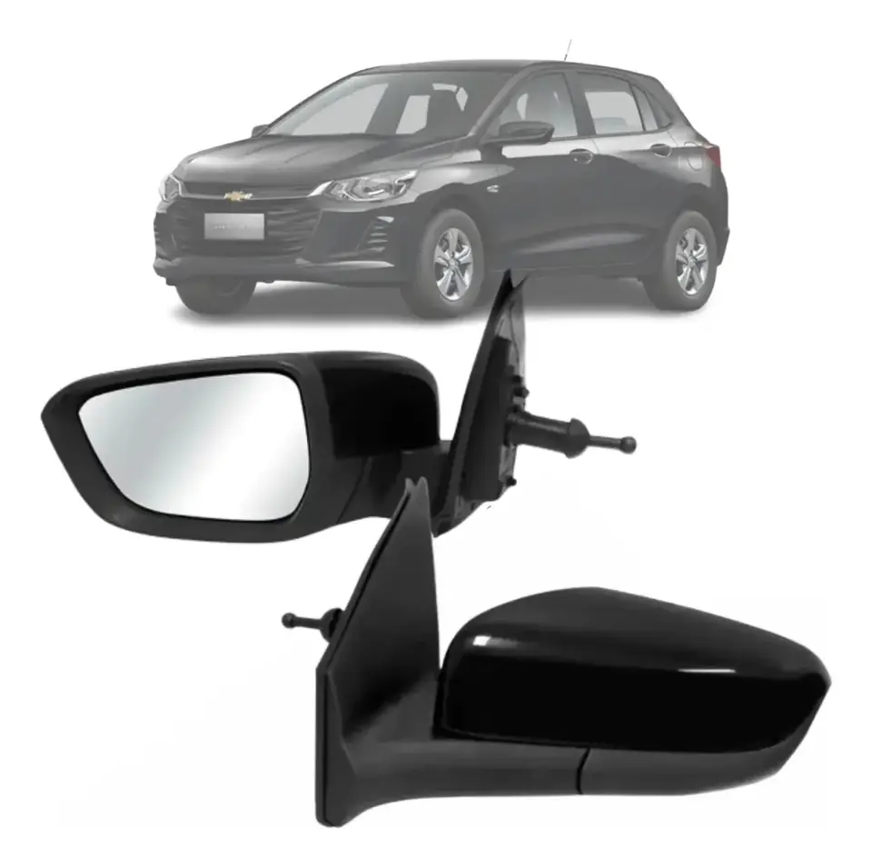 Retrovisor Manual Chevrolet Onix Hatch / Sedan Plus 2020 a 2025 con Tapa – Unidad