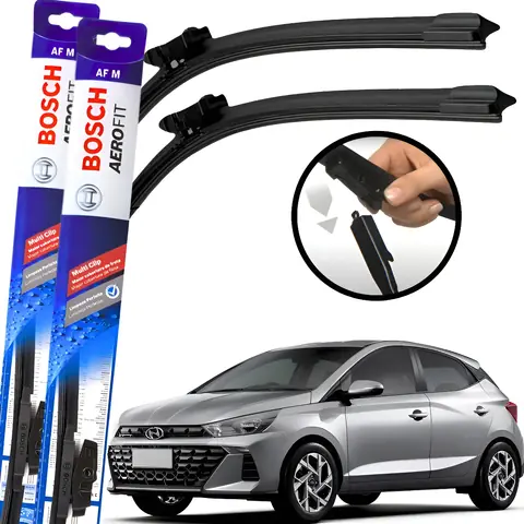 Kit de 2 Escobillas Limpiaparabrisas Hyundai HB20 2020-2024