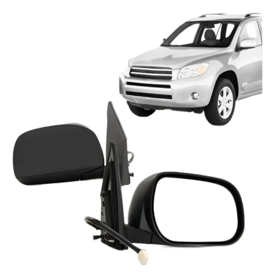 Par de espejos retrovisores eléctricos para Rav4 2006-2008