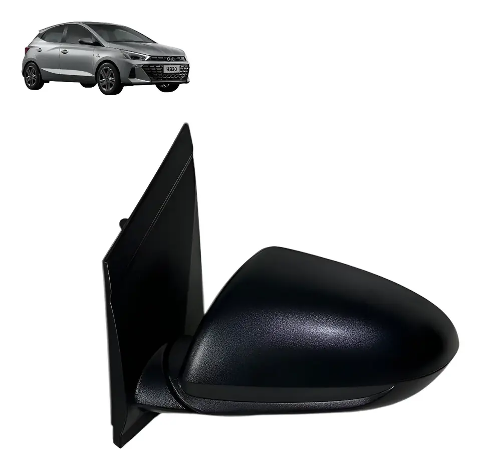 RETROVISOR MANUAL IZQUIERDO HYUNDAI HB20 2020 A 2024