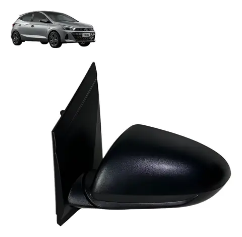 RETROVISOR MANUAL IZQUIERDO HYUNDAI HB20 2020 A 2024