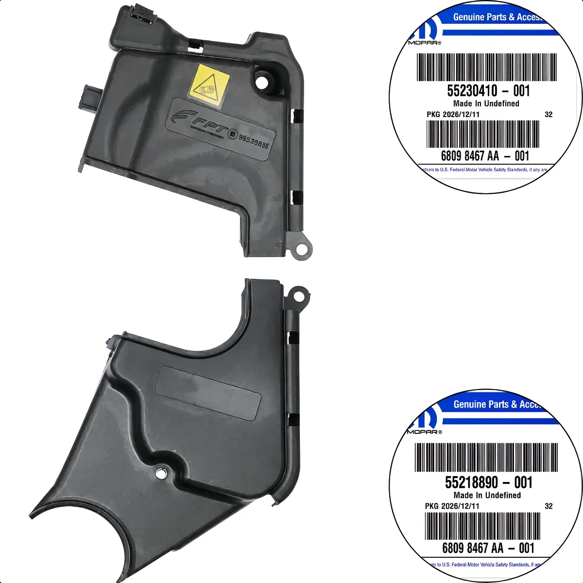 Kit de tapa de correa de distribución original para Fiat Fire /novo uno/ Evo 1.0 1.4