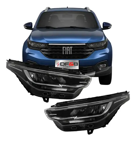 Faro Delantero Full LED con DRL para Fiat Strada 2021-2026