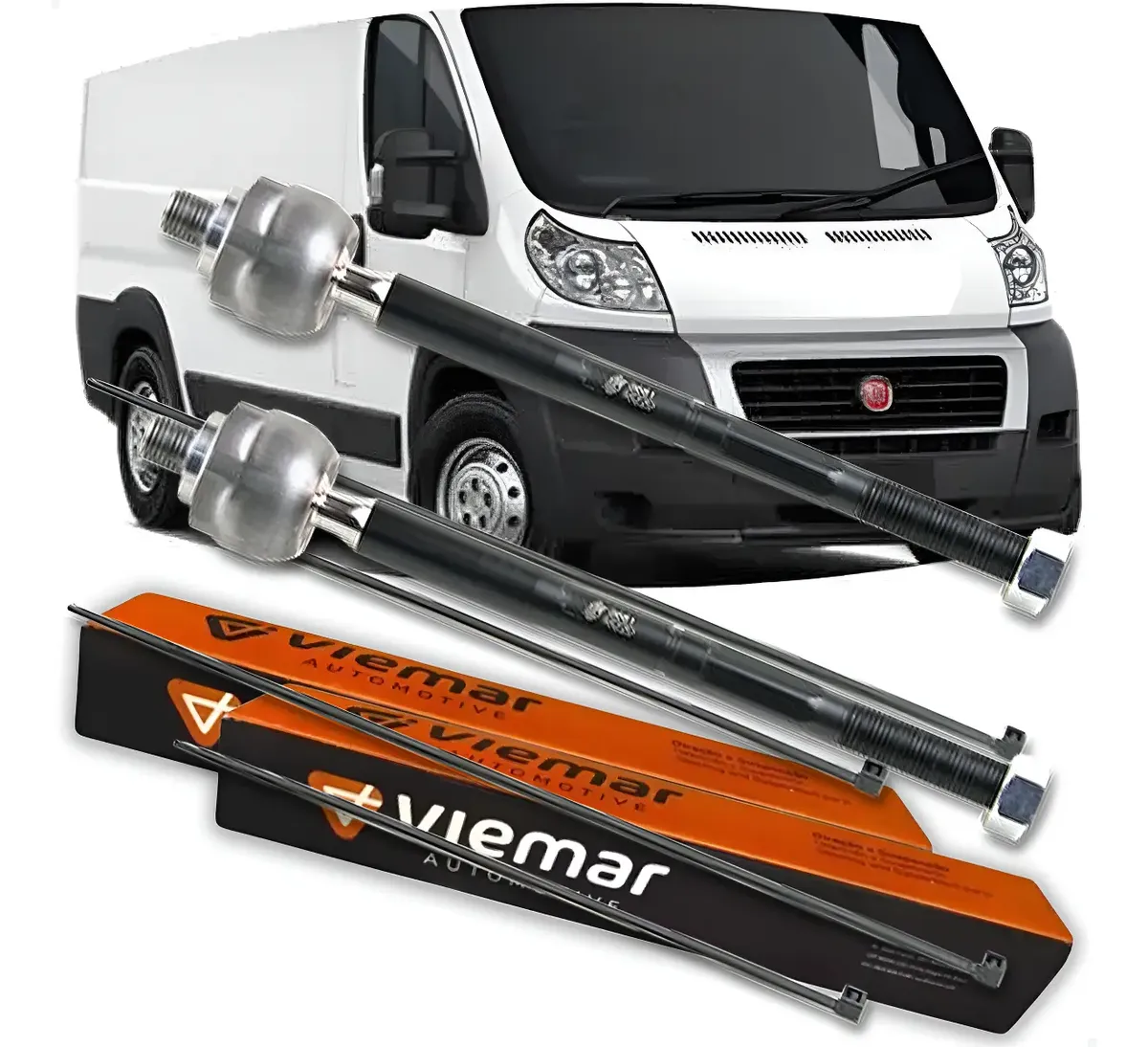 Par de barras axiales Ducato Boxer Jumper 2018-2024 Viemar 680661
