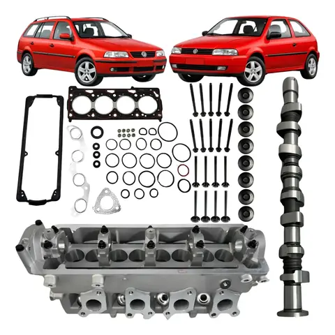 Culata completa Gol Parati Mi 1.0 8v AT 1997-2001 gasolina