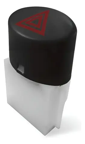 Interruptor de luces de emergencia Fiat 12057061 Uno Fiorino