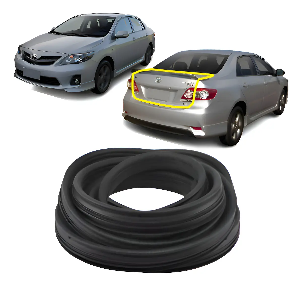 Goma de sellado para maletero Toyota Corolla 2012-2013