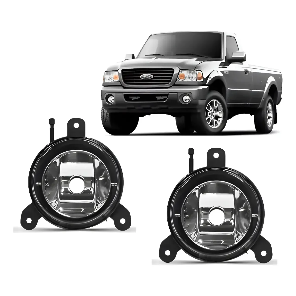 Par de faros auxiliares para Ranger 2005-2012