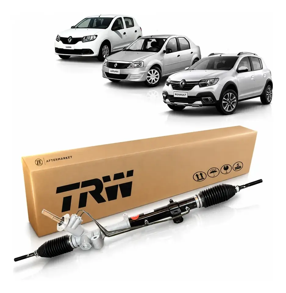 Cremallera de Dirección Hidráulica TRW para Renault Logan, Sandero y Sandero Stepway