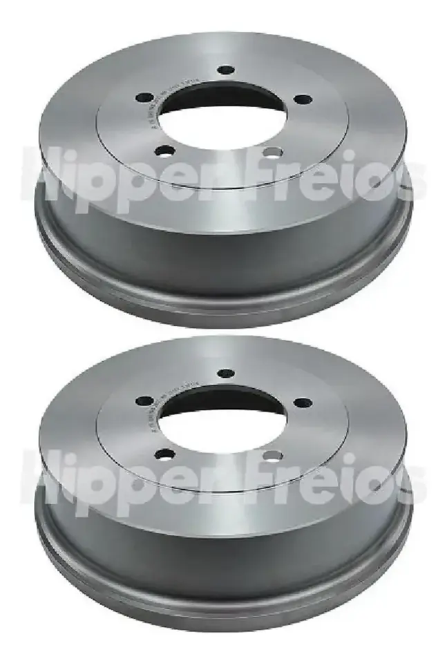 Par de tambores de freno traseros F-1000 2.5 8v 1996-1998