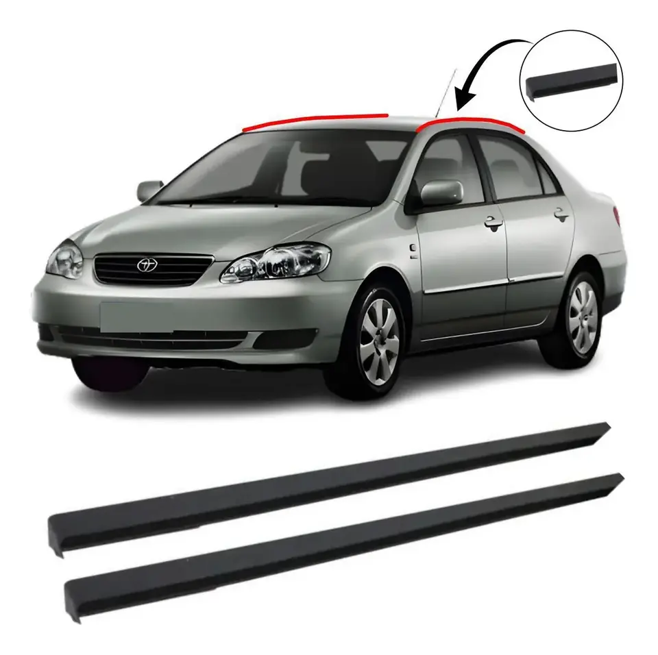 Kit de molduras de techo (tipo repuesto) para Toyota Corolla 2002-2010