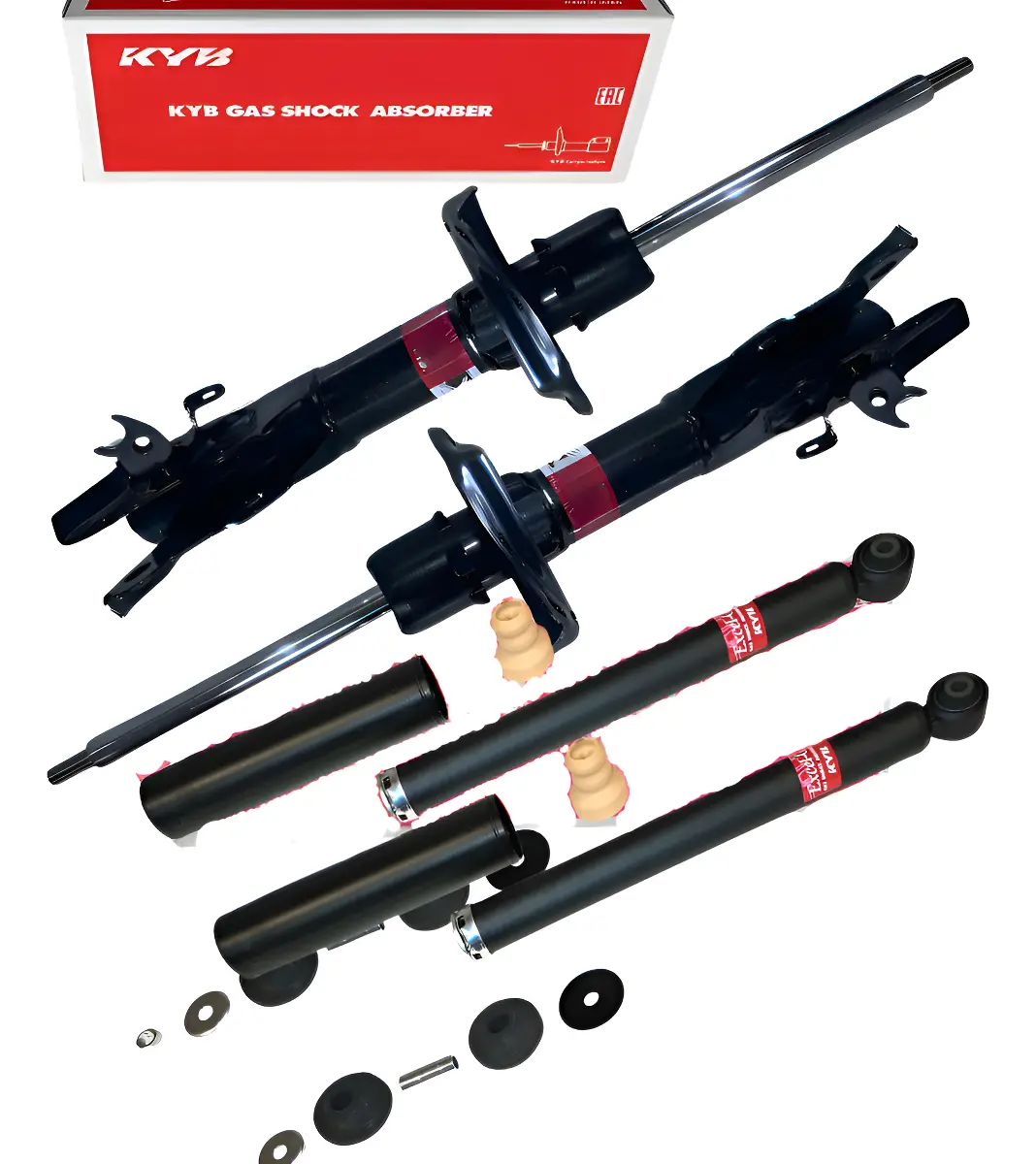 Kit de 4 Amortiguadores KYB para Honda New Civic 2006 a 2011