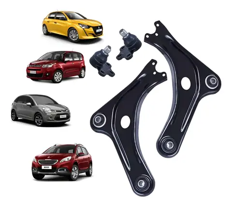 Par De Bandejas Delanteras Peugeot 2008 2015 2016 2017 2018 C Pivo