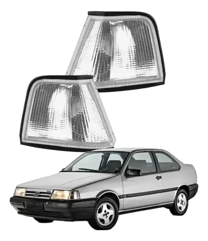 Par de luces intermitentes delanteras para Tempra 91-95 (cristal)
