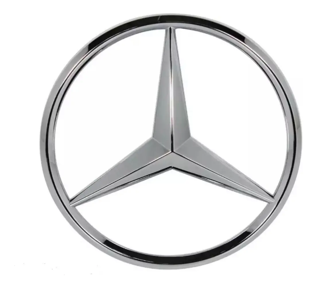 Emblema de Parrilla Mercedes-Benz A160 / A190 con Adhesivo – 10,7 cm