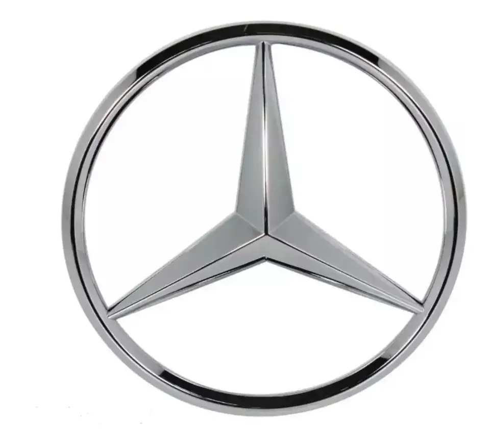 Emblema de Parrilla Mercedes-Benz A160 / A190 con Adhesivo – 10,7 cm