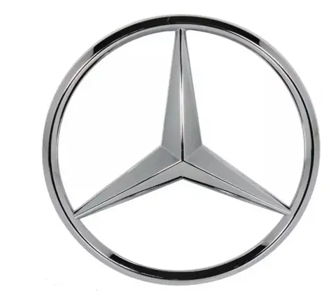 Emblema de Parrilla Mercedes-Benz A160 / A190 con Adhesivo – 10,7 cm