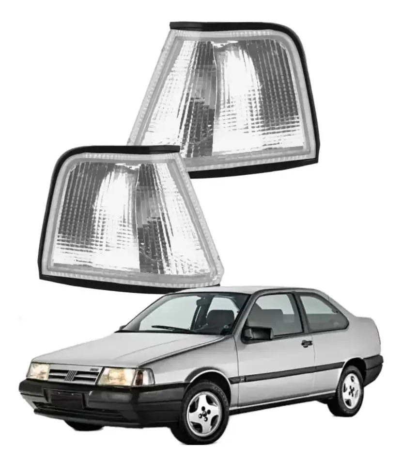 Par de luces intermitentes delanteras para Tempra 91-95 (cristal)