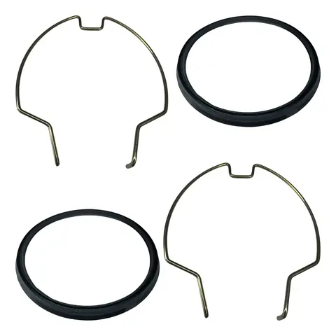 Kit de 2 clips y 2 juntas tóricas para manguera de intercooler de Renault Master