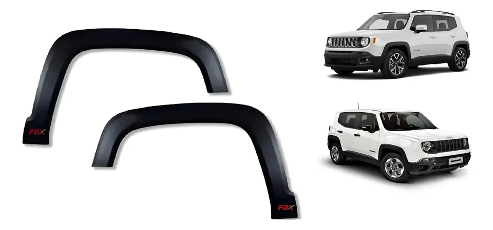 Par de molduras para guardabarros delantero Jeep Renegade original