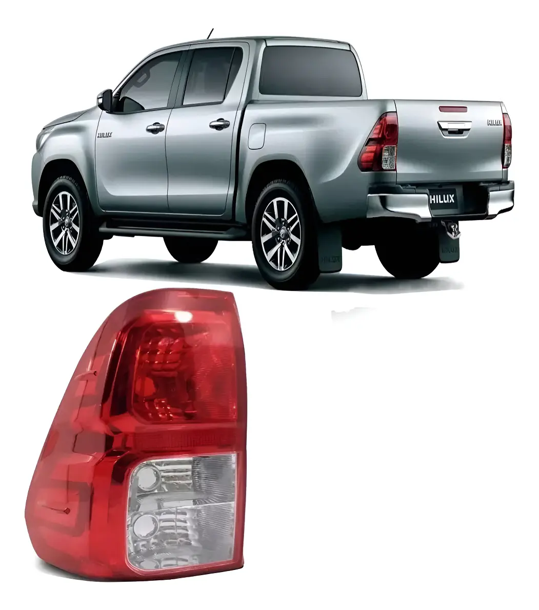 Farol Trasero Toyota Hilux SRV 2017–2021