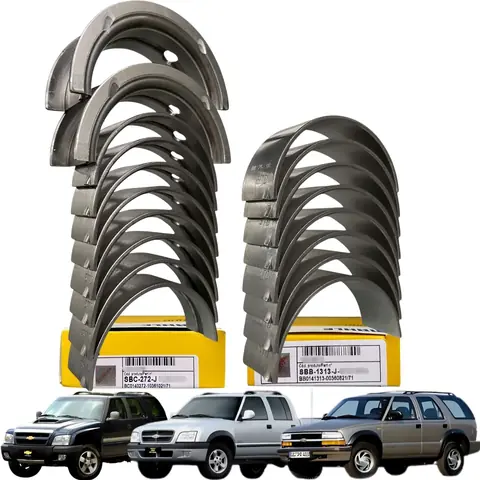 Juego de metales de bancada y biela STD Mahle Chevrolet Blazer, S10 y Omega 2.0 / 2.2 / 2.4 8V