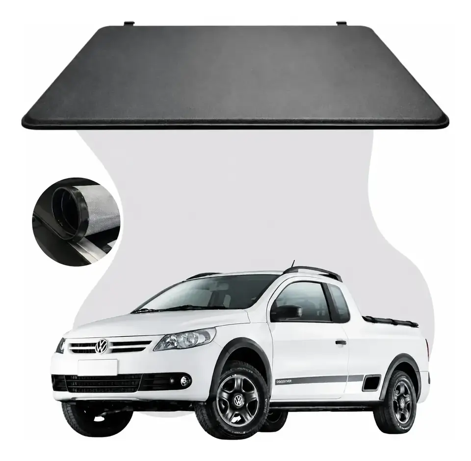 Capota Marítima Extendida con Ganchos Trek para Volkswagen Saveiro 2010 a 2026