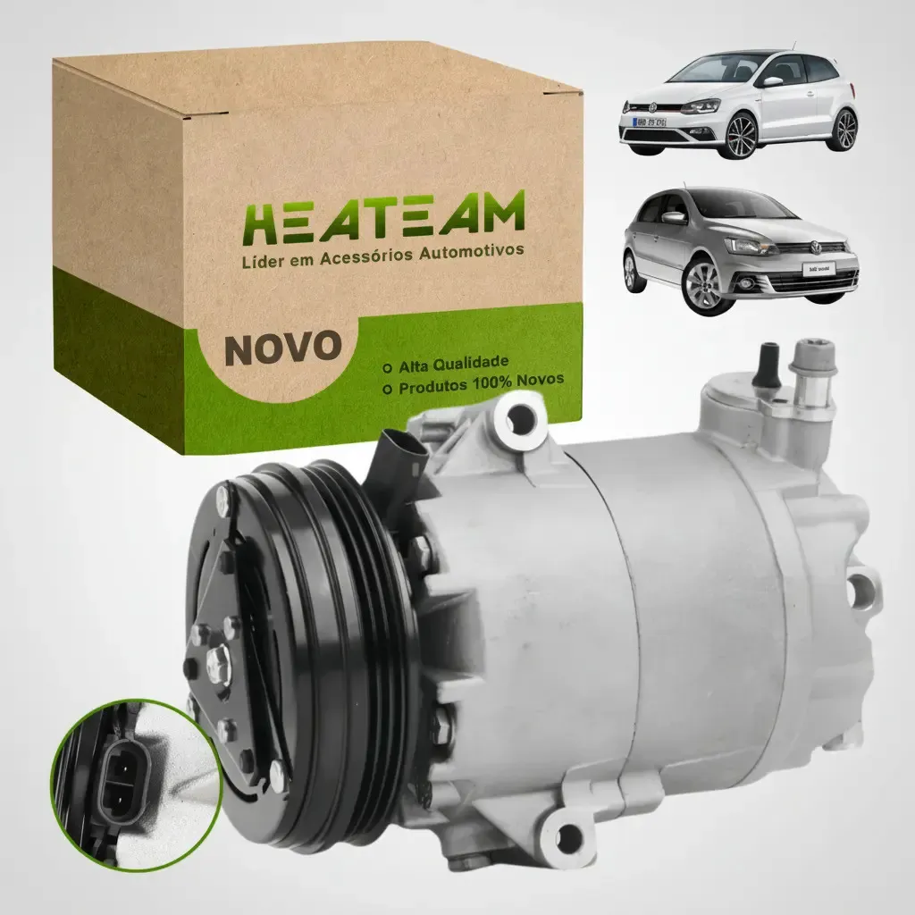 Compresor de aire acondicionado para VW Gol / Saveiro 1.0 1.6 G5 G6 (2009-2017)