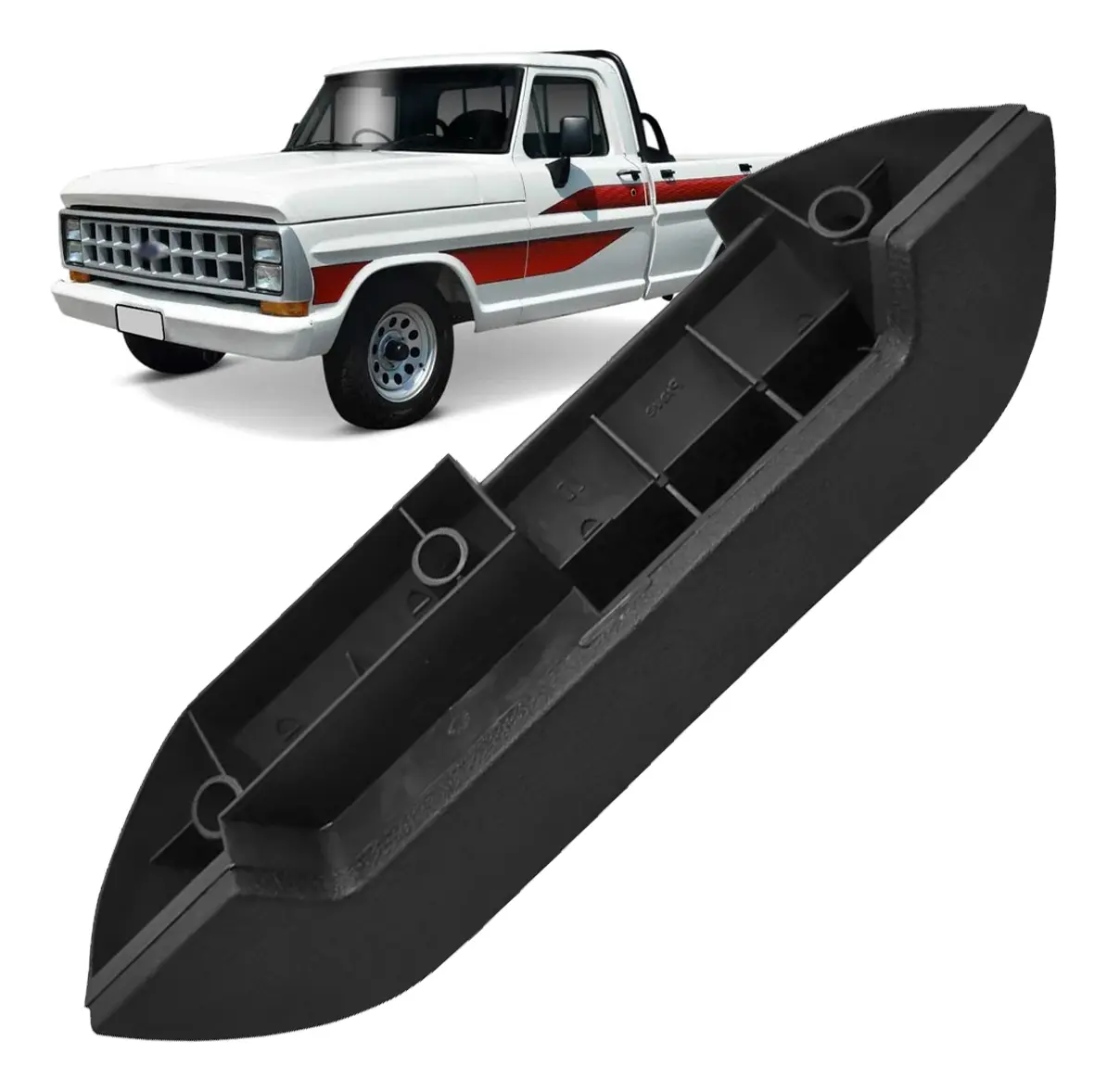 Par de Apoyabrazos Ford F-1000 / F-4000 / F-11000 / F-100 / F-60 (1972-1992)