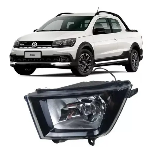 Faro auxiliar Saveiro Cross  lado izquierdo 2017 2018 2019 2020 2021 2022