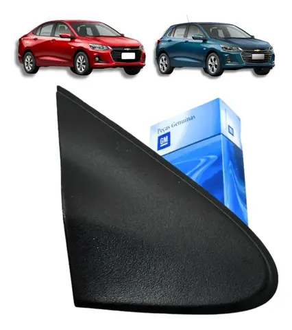 Moldura de Acabamento do Retrovisor Direito Chevrolet Onix e Onix Plus 2020–2026