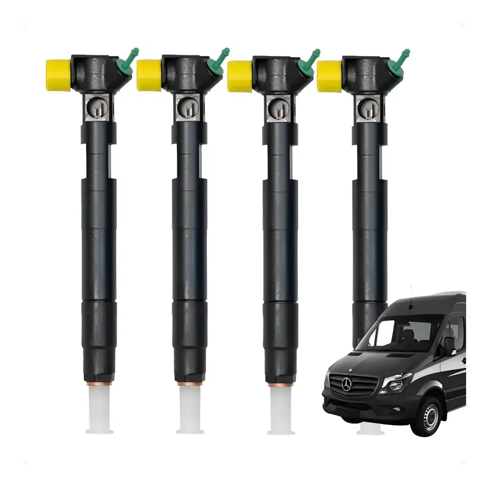 Kit de 4 inyectores de combustible para Sprinter 311/415/515 2.2 16v Euro V/28342997 / A6510704987