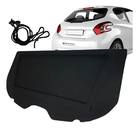 Bandeja trasera para Peugeot 208 (2014-2020) + cordón