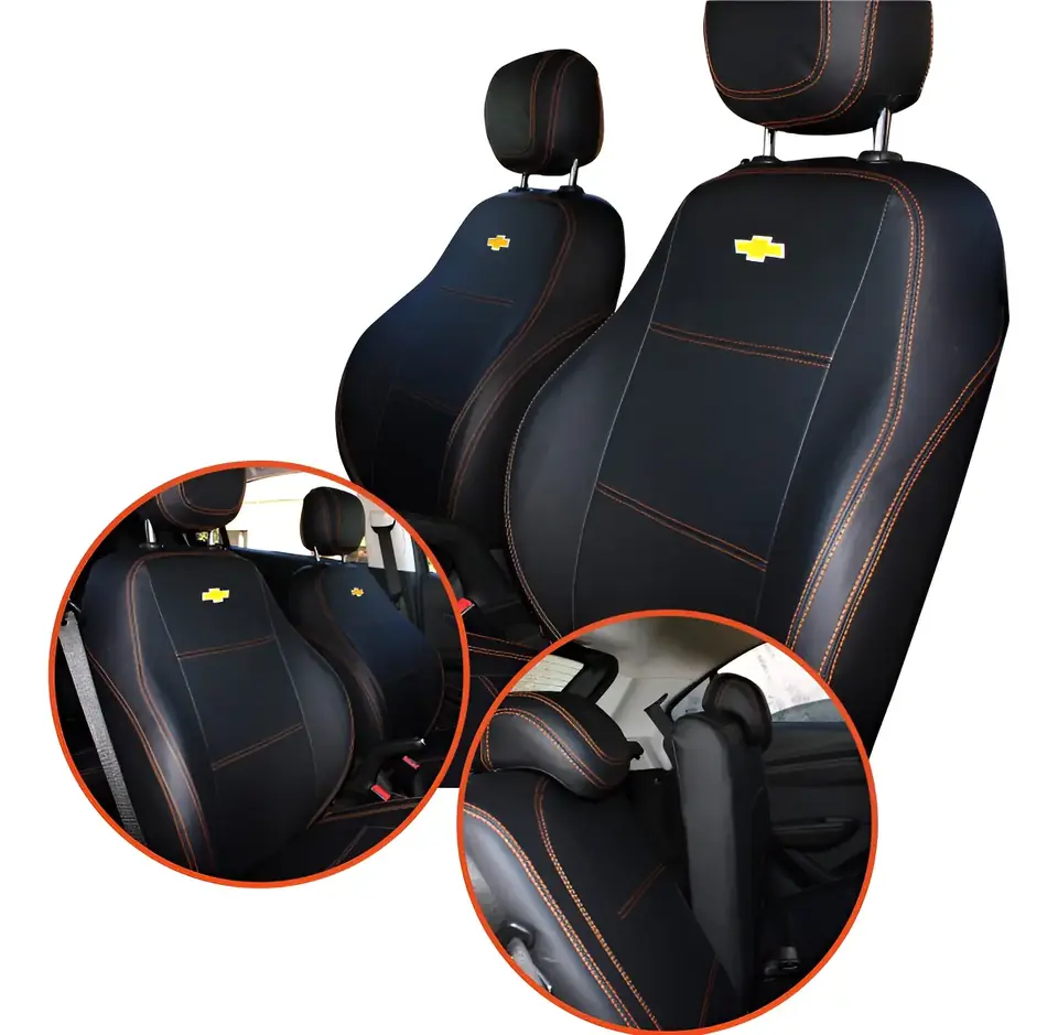 Fundas de Asiento Automotriz en Cuero para Chevrolet Onix / Nuevo Prisma