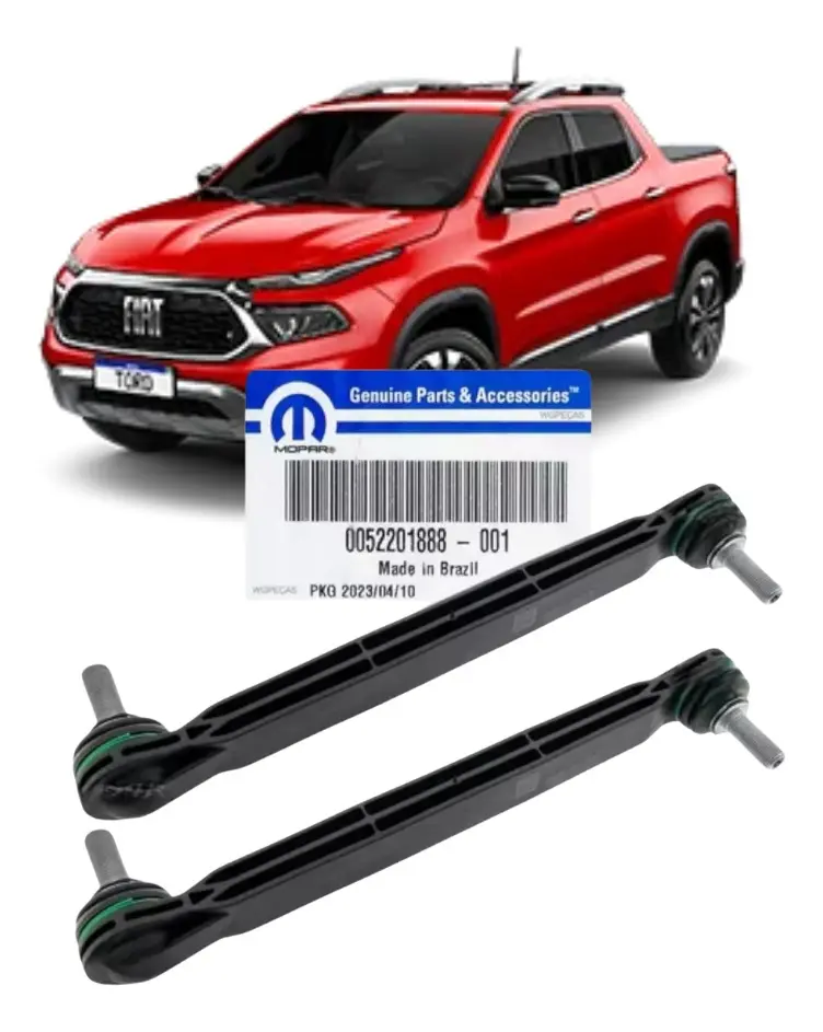 Par de bieletas delanteras originales para Fiat Toro 2020-2021