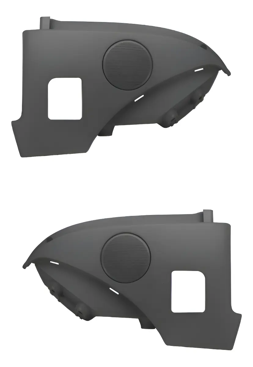 Par de Soportes para Bandeja Trasera (Bagagito) Volkswagen Gol G2, G3 y G4 – Gris
