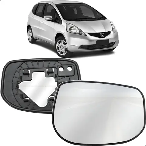 Cristal de espejo retrovisor para Honda Fit 2009 a 2014