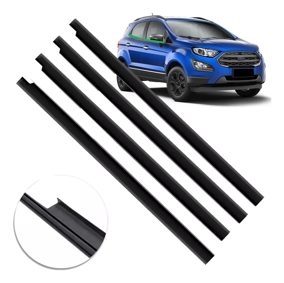 Kit de molduras exteriores de sellado para Ford EcoSport (2013-2014)