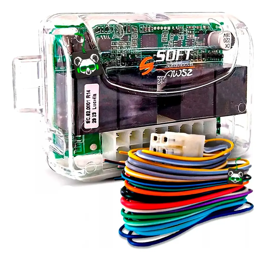 Módulo Central de Vidrios Eléctricos Universal AW 52 Soft para 2 Vidrios