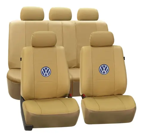 Funda de cuero para asientos de automóvil Fusca, años 83, 84, 85, 86, 87