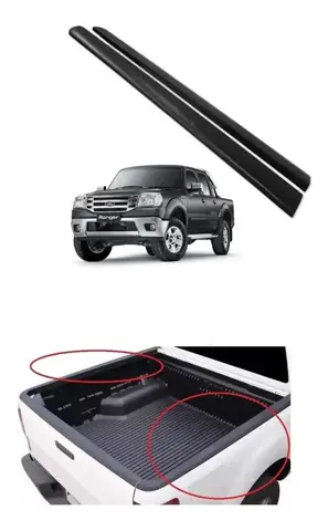 Protector de Borde de Caja Ford Ranger 2010–2012 Cabina Doble