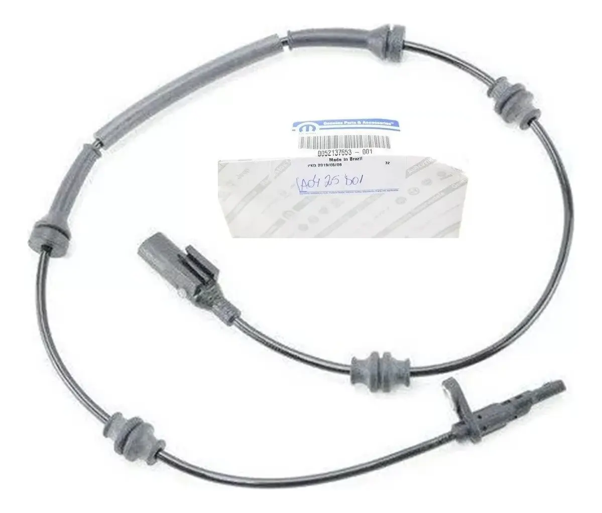 Sensor ABS trasero original Fiat Novo Uno 2016 2017 2018/52137653