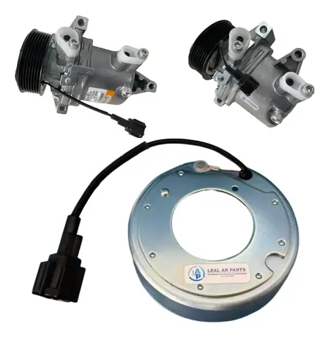 Bobina magnética de compresor para Nissan March y Versa (motores 1.0 y 1.6), modelos 2011 a 2019.