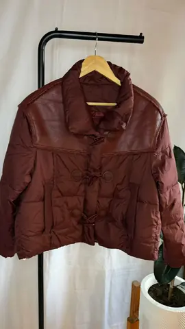 Campera Puffer combinada