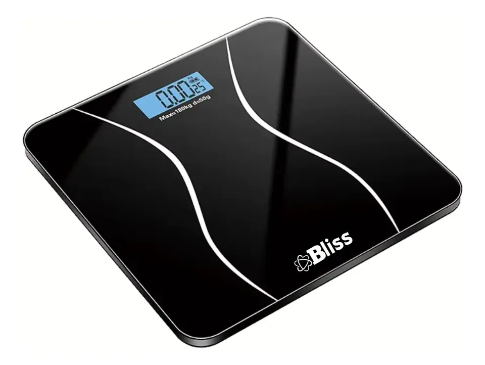 Balanza Digital De Vidrio Templado De Baño