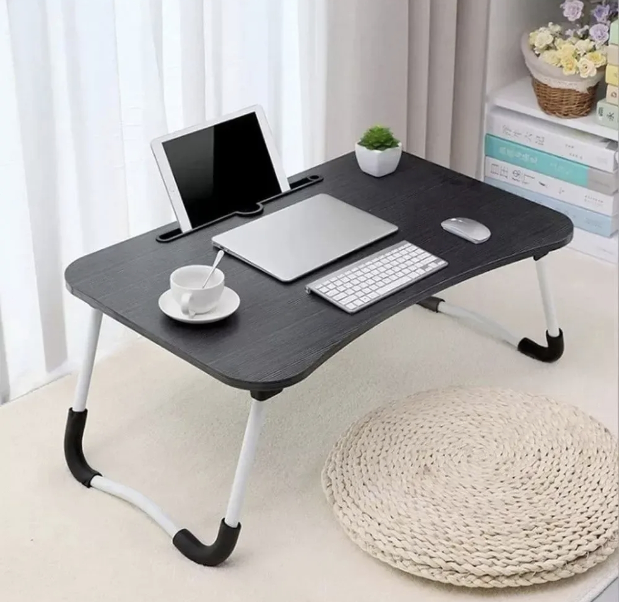 Mesa plegable desayunadora