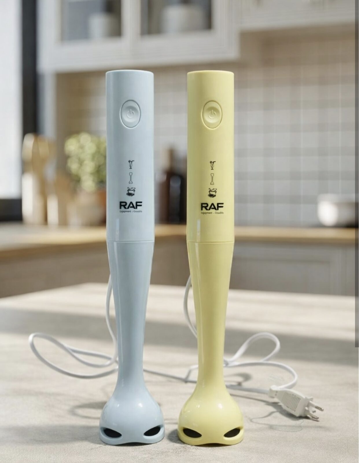 Mixer 300W color celeste pastel