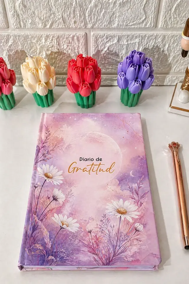 Diario Gratitud, floreciendo