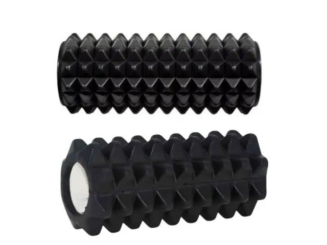 Rodillo fitness negro 30.5x10cm